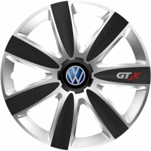 Set 4 Capace Roti GTX Carbon Gri-Negru R17, Pentru Volkswagen - Img 3