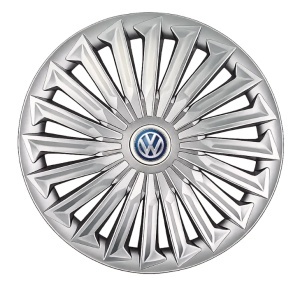 Set 4 capace roti Joy Negru R17 pentru gama auto Volkswagen.