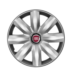 Set 4 capace roti potrivite jantelor de 14 inchi (R14) compatibile Fiat, Model - 221