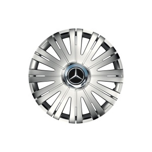 Set 4 Capace Roti potrivite jantelor de 16 inch, pentru Mercedes, model Active Crom - Img 2