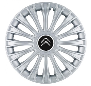 Set 4 Capace Roti, potrivite jantelor de R14, pentru Citroen, model dino cromat