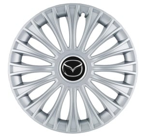 Set 4 Capace Roti, potrivite jantelor de R14, pentru Mazda, model dino cromat - Img 1