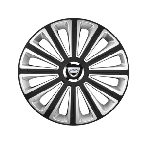 Set 4 capace roti R15 Compatibil Cu Dacia Trend Silver-Black
