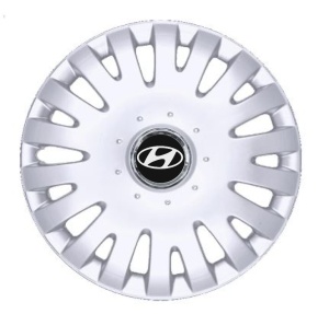 Set 4 Capace Roti R15, Potrivite Jantelor de 15 inch, Pentru Hyundai, Model 306 - Img 2
