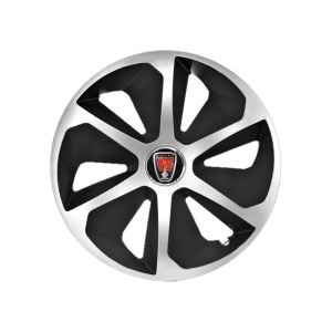 Set 4 capace roti Roco Gri-Negru R15 Compatibil Cu Range Rover - Img 3