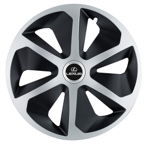 Set 4 capace roti Roco Gri-Negru R17 pentru gama auto Lexus