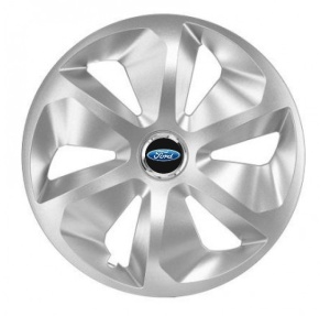 Set 4 Capace Roti Roco Gri R14, pentru Ford