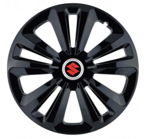 Set 4 Capace Roti Terra Negru R15, pentru Suzuki