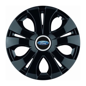 Set 4 Capace Roti Top Negru R15, Compatibil Cu Ford - Img 3