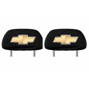 Set 5 huse tetiere negre, pentru gama auto CHEVROLET