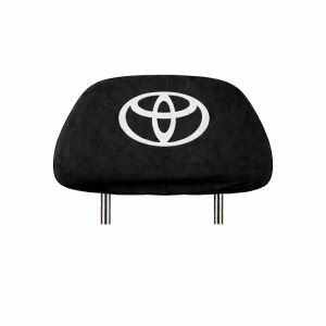 Set 5 huse tetiere negre, pentru gama auto TOYOTA - Img 2