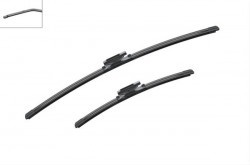 Set Stergatoare Bosch Renault Laguna Iii/ Citroen C3 Ii 650/400Mm - Img 2