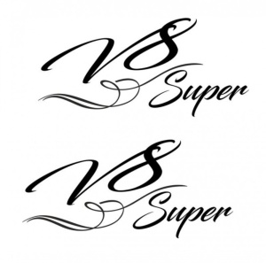Set Sticker Scania Super 30 cm, Creative Rey®