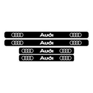 Set stickere praguri negre, Audi - Img 4