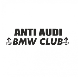 Sticker Anti Audi 15cm, Creative Rey®