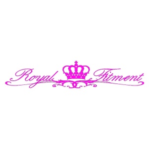 Sticker auto "Royal Fitment", 50x16 cm, roz