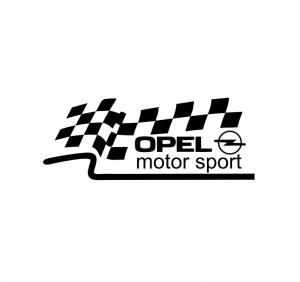 Sticker Opel Sport Motor 20x7.8 cm, Creative Rey®