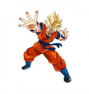 Sticker Songoku 15cm, Creative Rey®