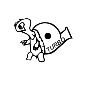 Sticker Turbo 15cm, Creative Rey®
