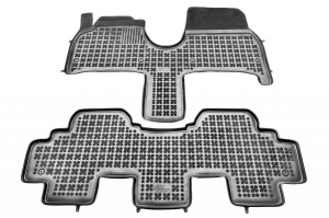 Covorase Presuri Auto Cauciuc Dedicate Citroen C8 2002 - 2014 | Fiat ULYSSE II 2002 - 2010 | Lancia PHETRA 2002 - 2010 | Peugeot 807 2002 - 2014 - Img 2