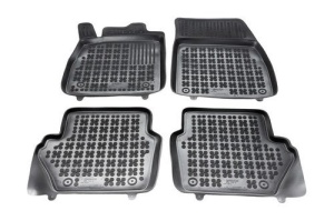 Covorase Presuri Auto Cauciuc Dedicate Ford ECOSPORT II 2012 - 2018 | Ford FIESTA MKVII toate modelele inclusiv Mild Hybrid 2017 - 2021, 2021 - | Ford PUMA 2019 - | Ford PUMA Hybrid 2019 -