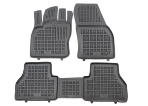Covorase Presuri Auto Cauciuc Dedicate Ford TOURNEO CONNECT III 5 loc 2022 - | Ford GRAND TOURNEO CONNECT III 5 loc, 7 loc (rand 3 scaune pliat) 2022 - | VW CADDY IV 5 loc 2021 - | VW CADDY MAXI IV L2, versiuni 5 loc, 7 loc (rand 3 scaune pliat) 2021 -