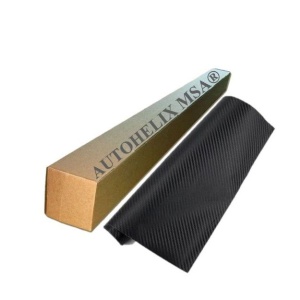 Folie carbon auto 3D, 2 x 1.27 M, Negru - Img 3