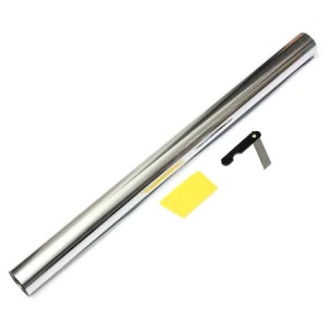 Folie geamuri auto argintie,dimensiune 3M x 0.5M