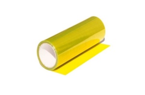 Folie protectie faruri/stopuri, 60x60cm, galben