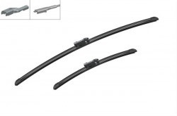 Pachet Stergatoare Parbriz si Stergator Luneta Bosch AeroTwin Ford Fiesta VI 2008-2016 - Img 2