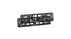 Set 2 bucati, suport numar inmatriculare personalizat- Volkswagen 2