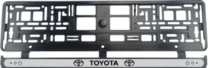 Set 2 bucati, suport numar inmatriculare Toyota