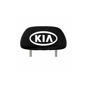 Set 2 huse tetiere negre, pentru gama auto KIA - Img 2