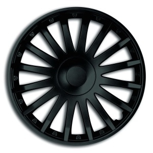 Set 4 buc capace roti Crystal black 16" - Img 3