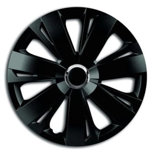 Set 4 Capace ENERGY NEGRE CU INEL CROMAT R15 - Img 2