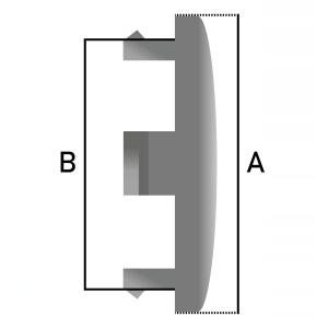 Set 4 Capace Jante Aliaj Pentru FORD, 56mm Interior 60 mm Exterior, Argintiu-Albastru - Img 10