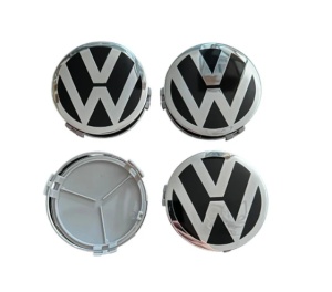 Set 4 capace jante Aliaj Volkswagen pentru jante Mercedes exterior: 75mm, interior: 69mm - Img 6
