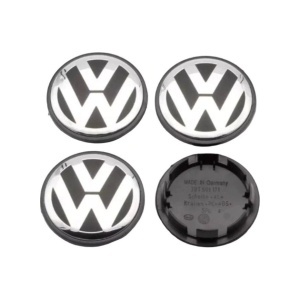 Set 4 capace jante aluminiu Volkswagen 65mm interior, 75mm exterior - Img 2
