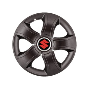 Set 4 Capace Roti 14 inchi (R14) Bis Negru, Compatibile Cu Suzuki - Img 3