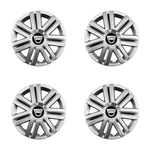 Set 4 Capace Roti 14 inchi (R14) Compatibile Cu Dacia, Model - 203 - Img 2
