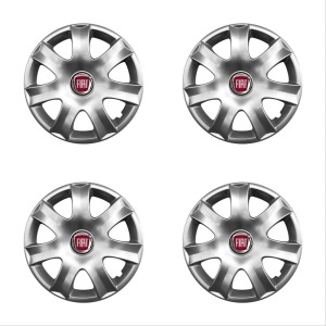Set 4 Capace Roti 14 inchi (R14) Compatibile Cu FIAT model - 223 - Img 2