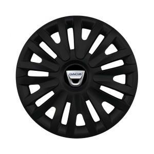 Set 4 capace roti 14 inchi (R14) compatibile DACIA, Model 217 Black