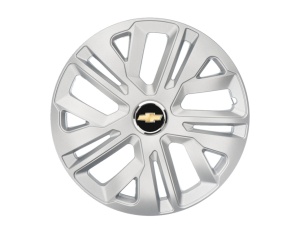Set 4 capace roti 14``Raven Gri, Compatibile cu Chevrolet - Img 1