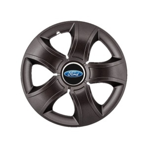 Set 4 Capace Roti 15 inchi (R15) Bis Negru, Compatibile Cu Ford - Img 3