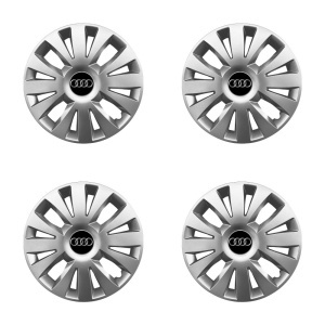Set 4 Capace Roti 15 inchi (R15) Compatibile Cu AUDI model - 324 - Img 2
