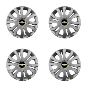 Set 4 Capace Roti 15 inchi (R15) Compatibile Cu CHEVROLET model - 330 - Img 2