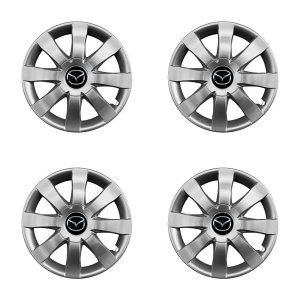 Set 4 Capace Roti 15 inchi (R15) Compatibile Cu MAZDA model - 323 - Img 2