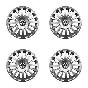 Set 4 Capace Roti 15 inchi (R15) Compatibile Cu Volkswagen model - 329 - Img 3