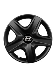 Set 4 capace roti 15 inchi (R15) compatibile HYUNDAI, Model 340 Black