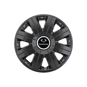 Set 4 Capace Roti 15 inchi (R15) Cosmos Negru, Compatibile cu SsangYong - Img 3